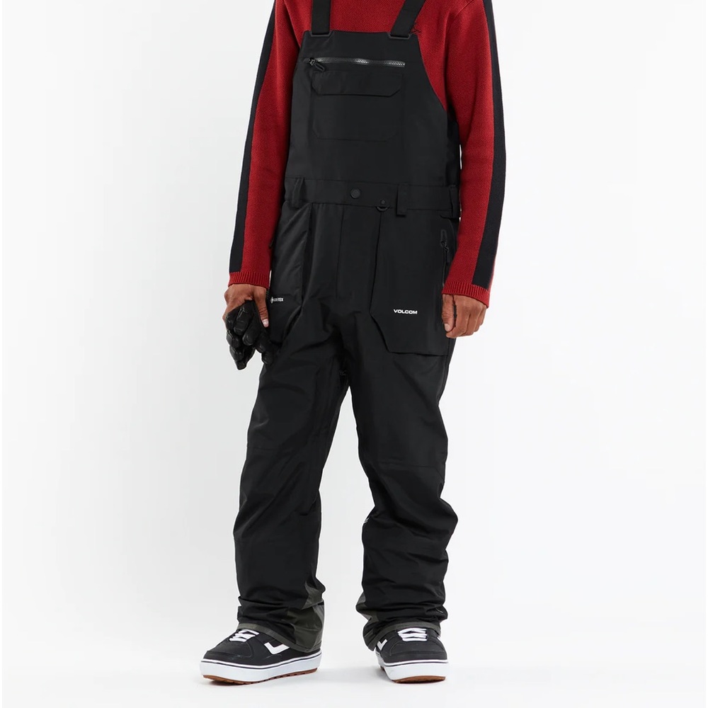 USED VOLCOM RAIN GORE-TEX BIBS MEDIUM